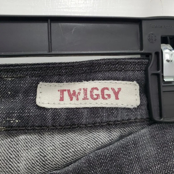 !IT Jeans Los Angeles Women's Twiggy‎ Black Denim Straight Leg Jeans Size 30 Reg - Picture 3 of 5